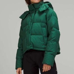 Lululemon Wunder Puff Cropped Everglade